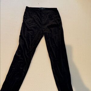 Sanctuary Black Velvet Trousers
